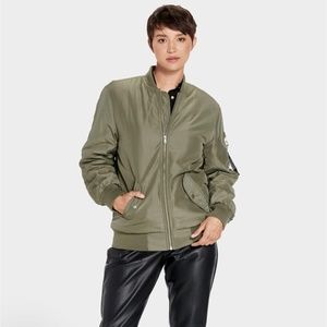 UGG FRANCES OVERSIZED BOMBER JACKET